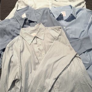Blue BROOKS BROTHERS button-down Bundle - 4 shirts. All women’s size 14 tailored